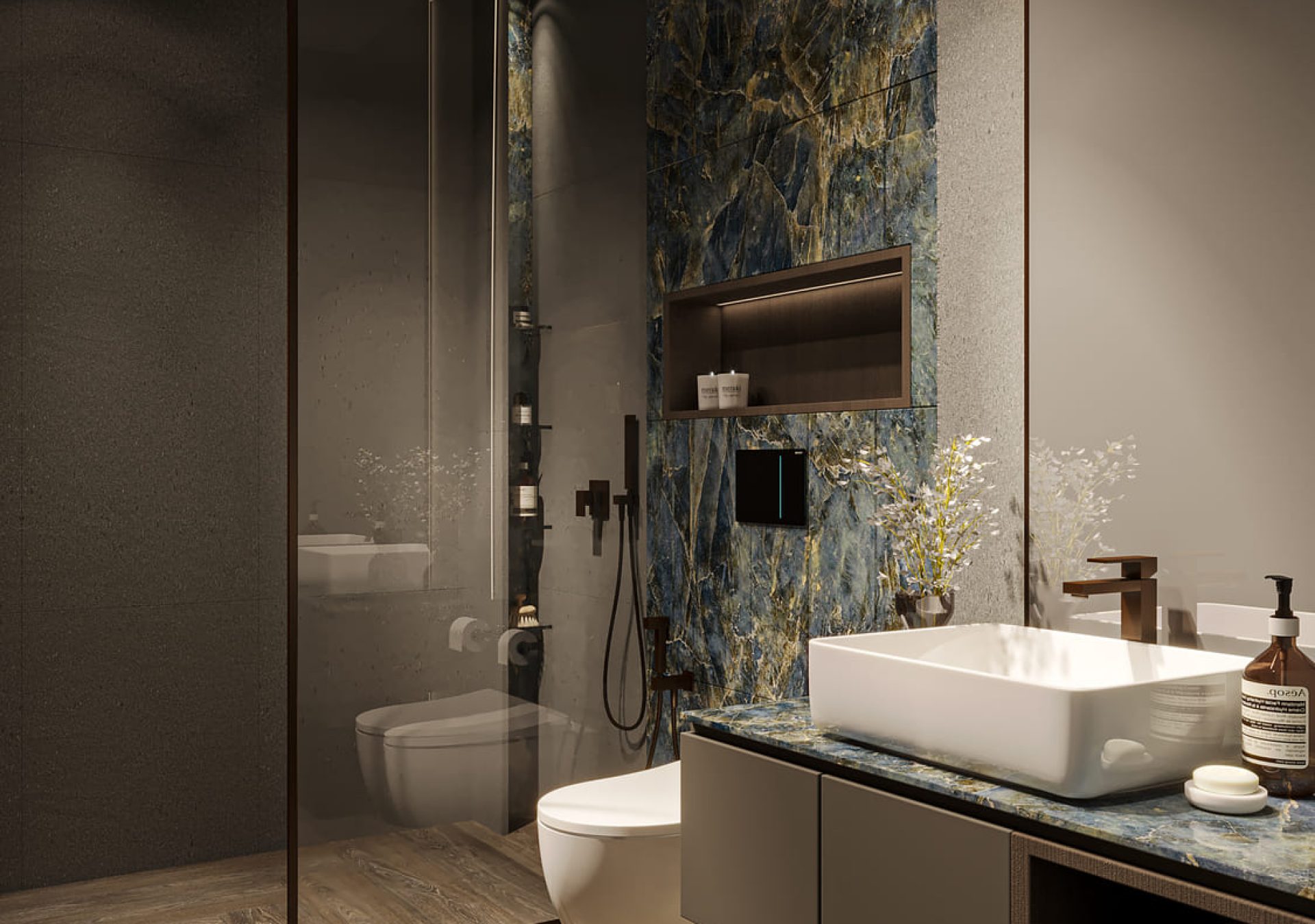 Central Downtown by Aqua